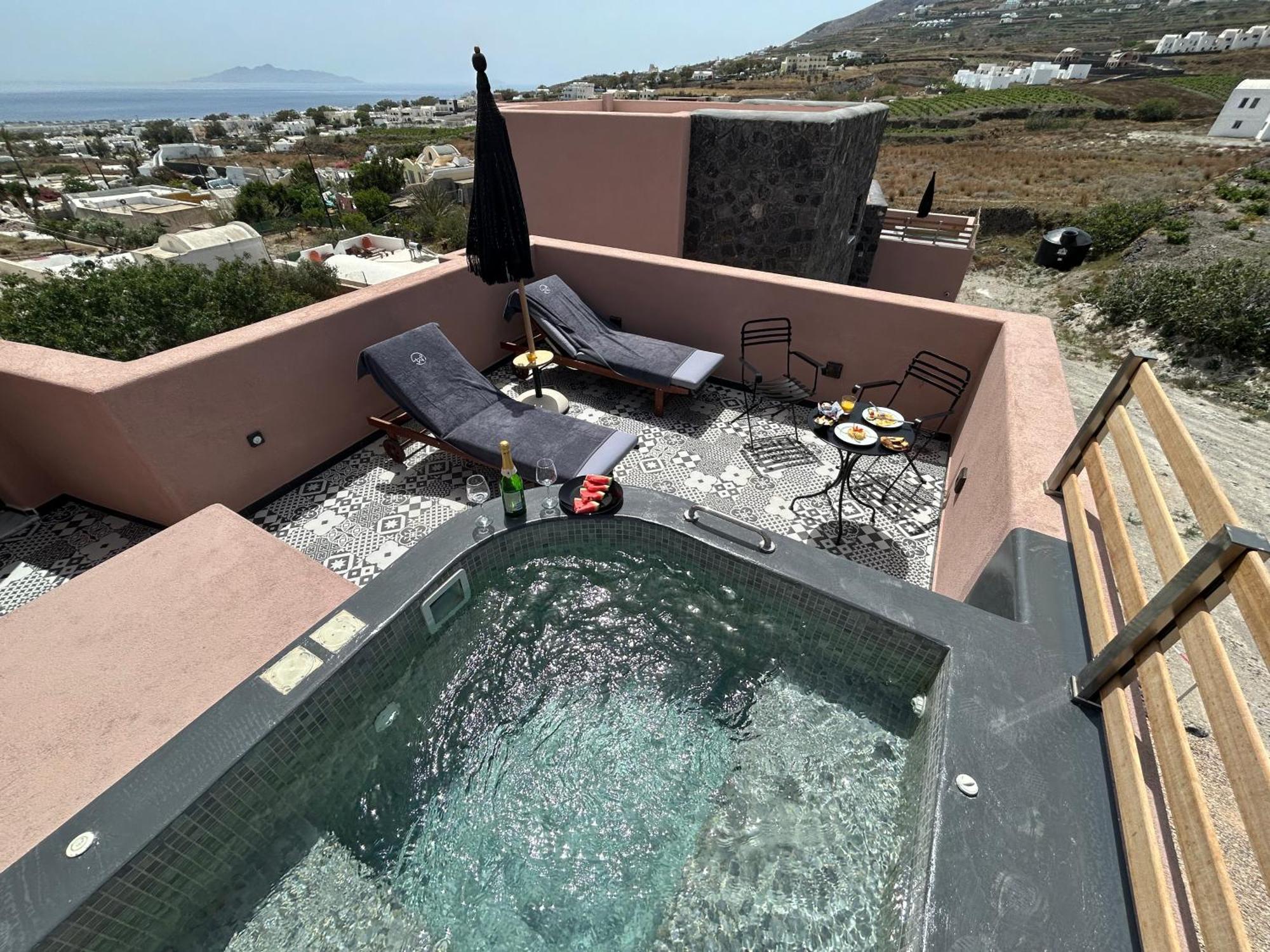 Golden Moments Luxury Stone Villas B Мессария Экстерьер фото