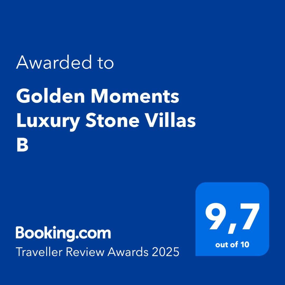 Golden Moments Luxury Stone Villas B Мессария Экстерьер фото